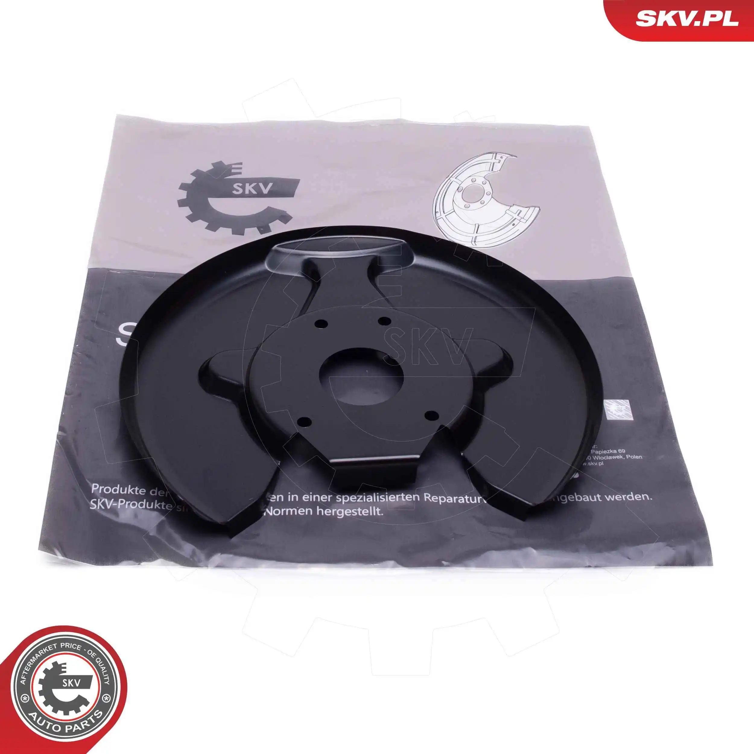 Splash Guard, brake disc